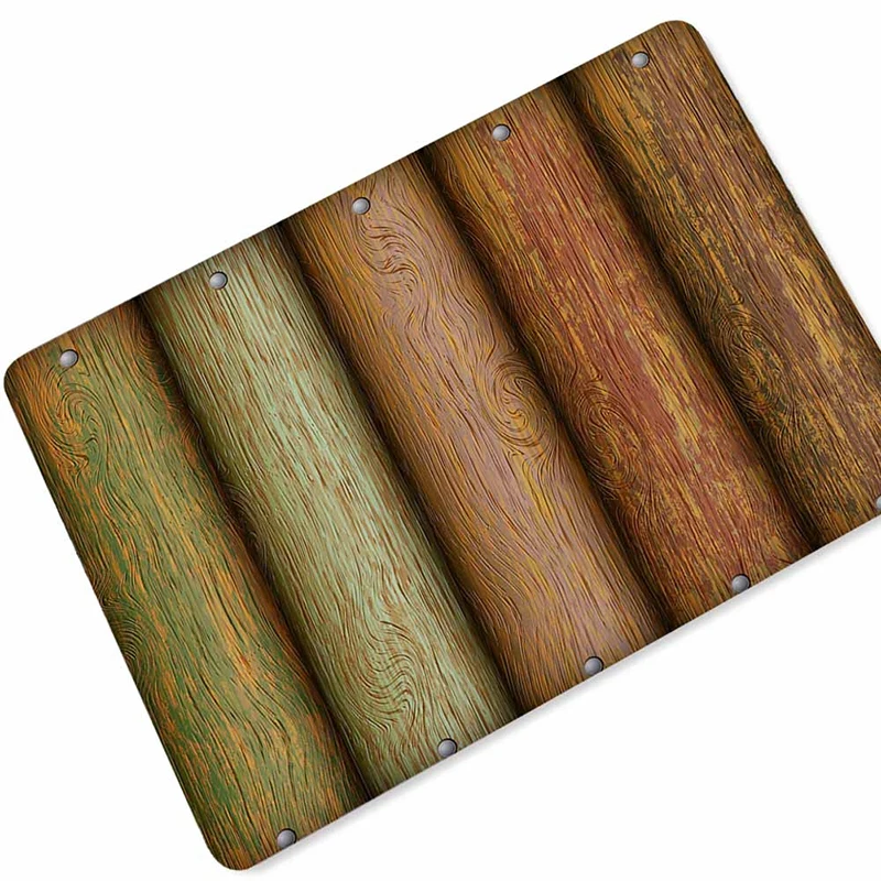 Zeegle дерева коврик с рисунком Добро пожаловать резиновый впитывающие коврики для