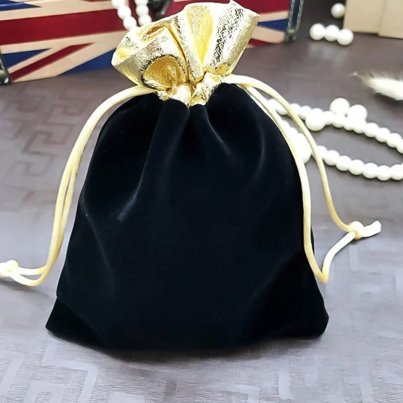 BK3 Рождественский новогодний фестиваль счастливая сумка с бесплатным подарком сюрприз, свадебный подарочный мешок коробки мягкие ювелирные изделия мешки маленький Подарочный мешок - Цвет: BK3