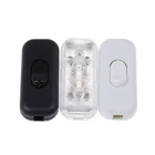 1 шт., прикроватный выключатель, 0-250 В переменного тока, 6 А, встроенный переключатель, настольная лампа, шнур, кабель, переключатель 302-2