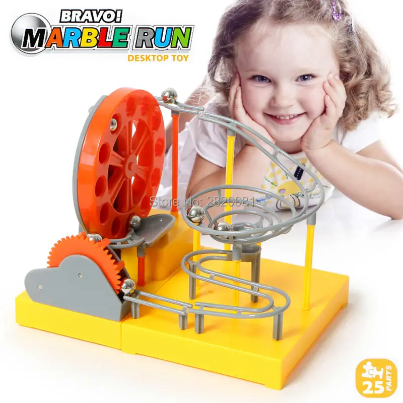 DIY mable run Amaze шары блюдце электронная музыкальная игрушка сборный строительный