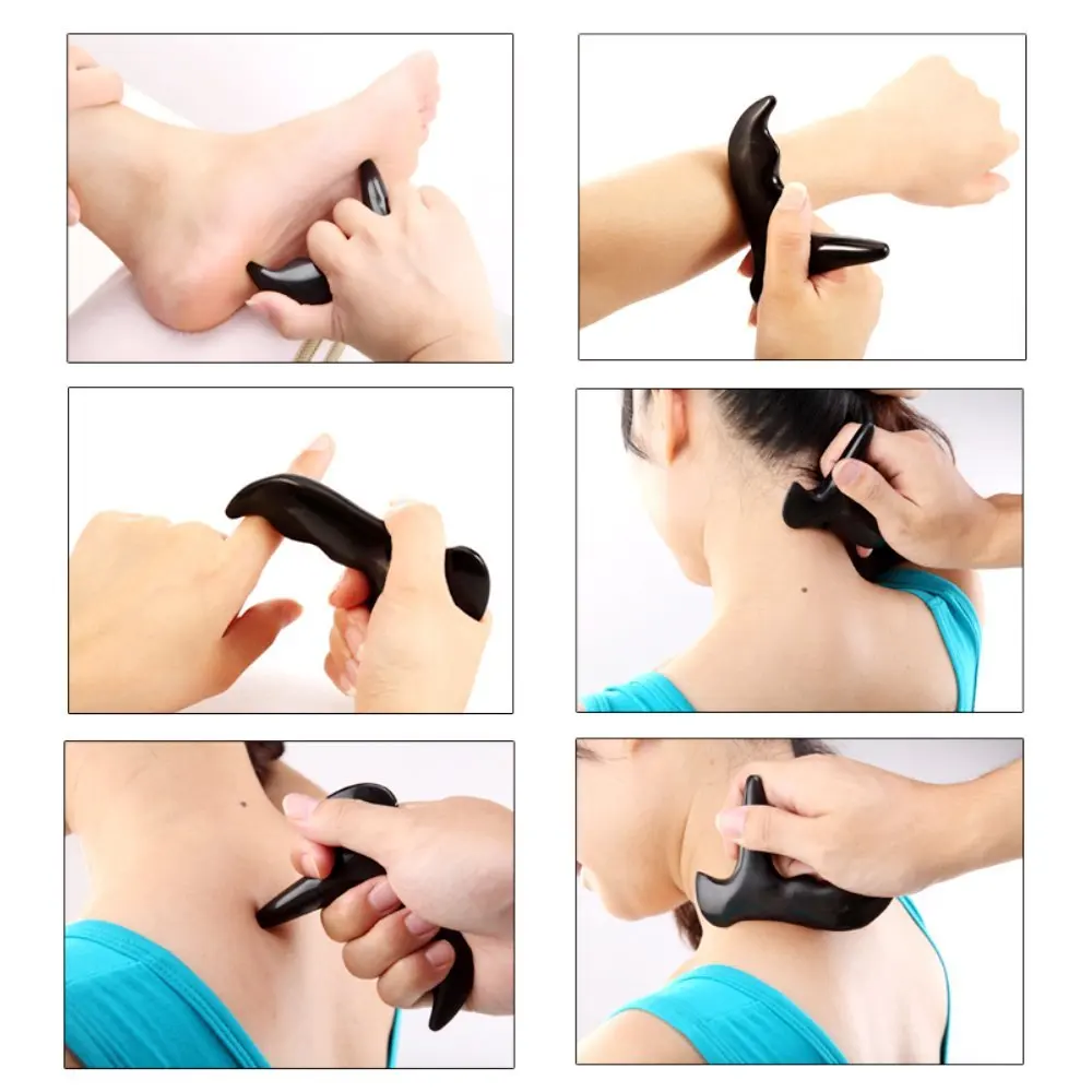 Трандионационный массажер для ног Gua Sha тайская ручка массаж красоты и здоровья