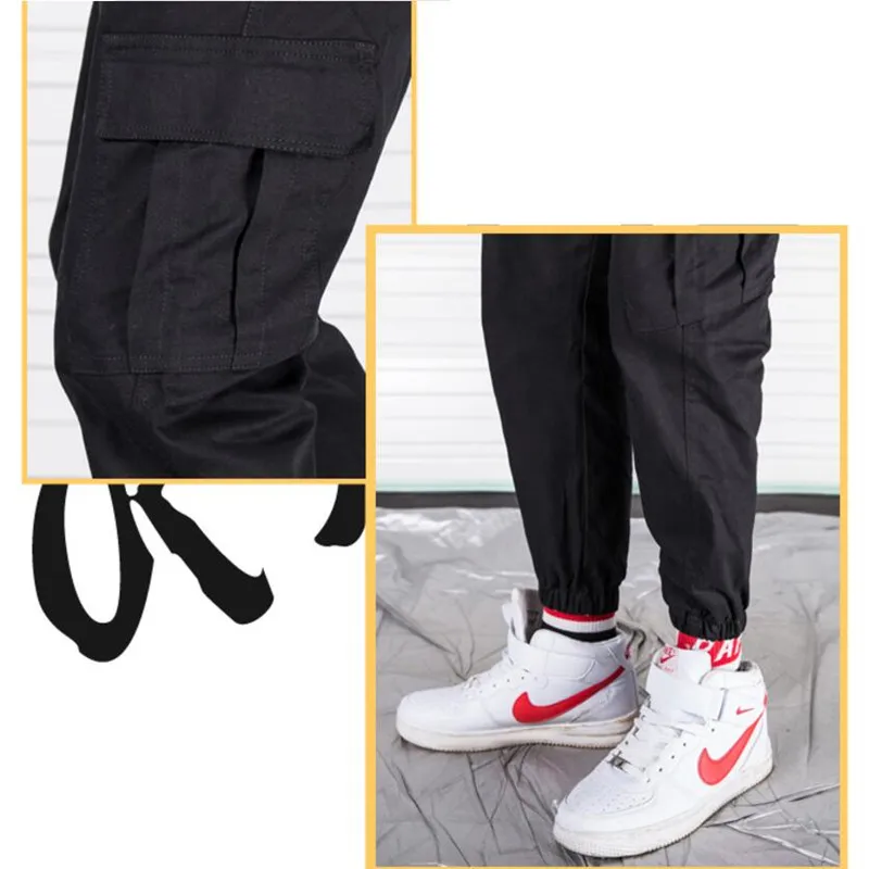 Мужские брюки карго камуфляжные шаровары яркого цвета с карманами армейский