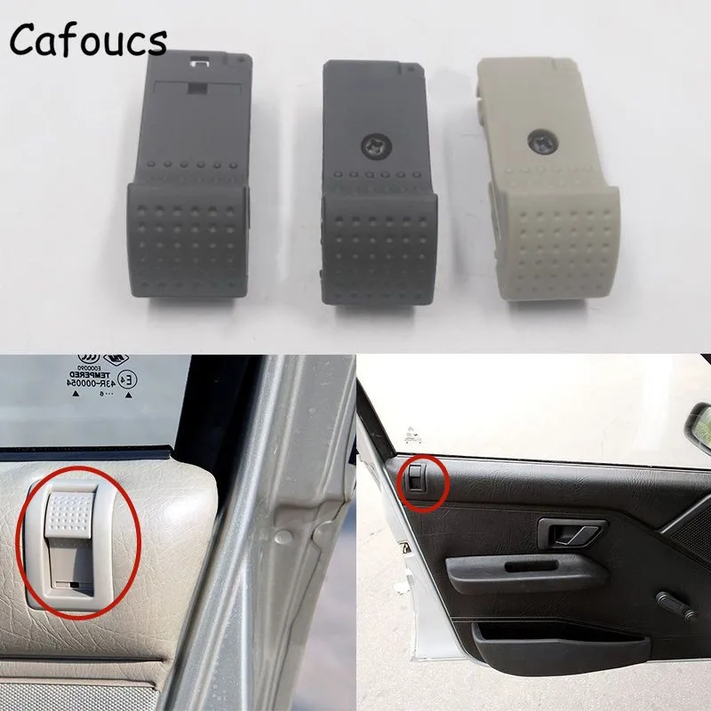 

Cafoucs 4Pcs/lot Door Mention For Citroen ZX Elysee Interior Car Door Lock Buttons