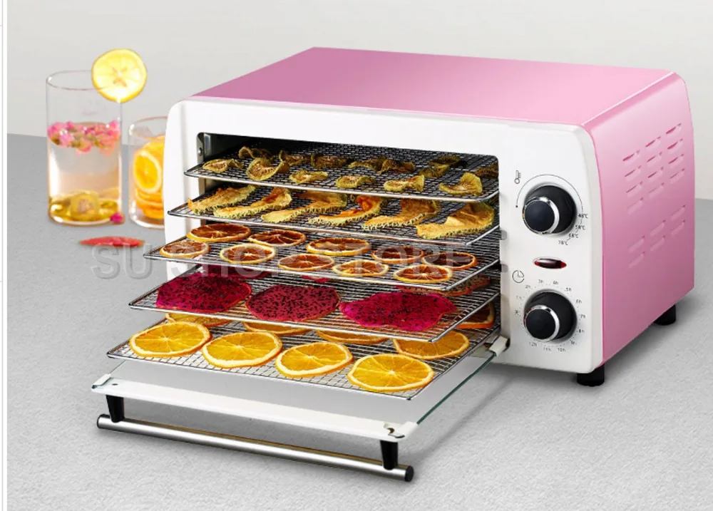 Household dried fruit machine Fruits and vegetables dehydration dry meat food machine Snacks in the dryer