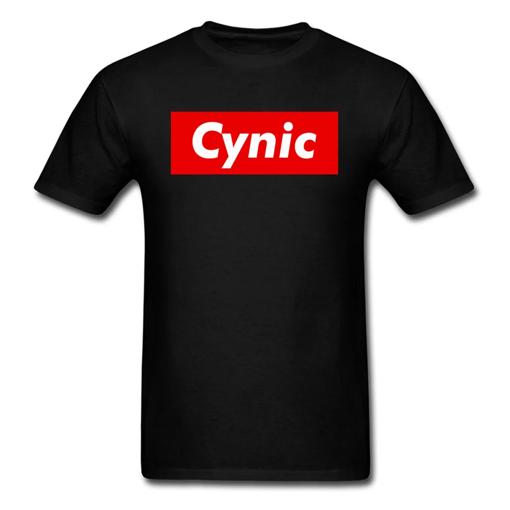 Футболка Cynic Box модная дизайнерская мужская футболка из чистого хлопка Топы И