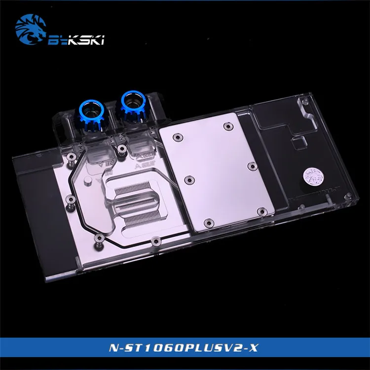 Bykski полный Чехол водоблок для ZOTAC GTX 1060 PLUS игровой/медный радиатор/RGB освещение.