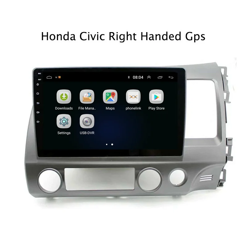 9 &quot2.5D IPS Android 8 1 автомобильный DVD GPS для Honda Civic 2004 2005 2006 2007 2008 2009 2010 2011 Автомобильный
