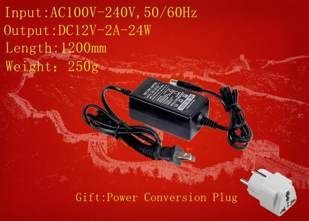 Источник питания для камеры видеонаблюдения внутреннего монтажа постоянный ток