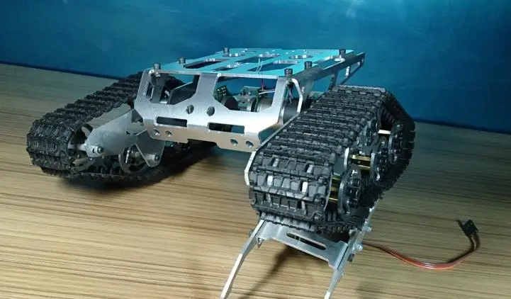 DIY 428 шасси из сплава/гусеничный автомобиль для дистанционного управления/детали