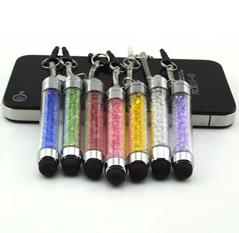 ULIFART Алмазный Мини Стилус с кристаллами стилус для сенсорного экрана емкостный 3 5