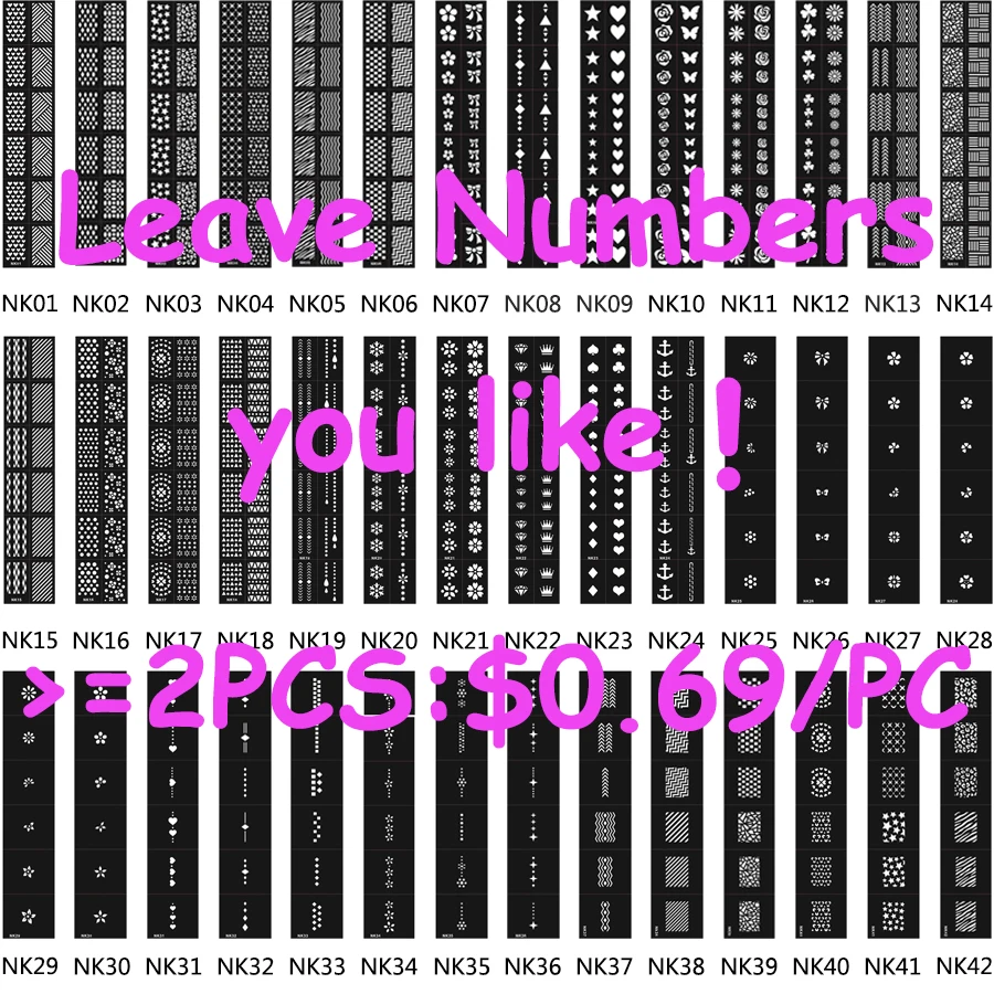 1 шт. трафарет для маникюра и педикюра|stencil art|stencil setstencil standard |