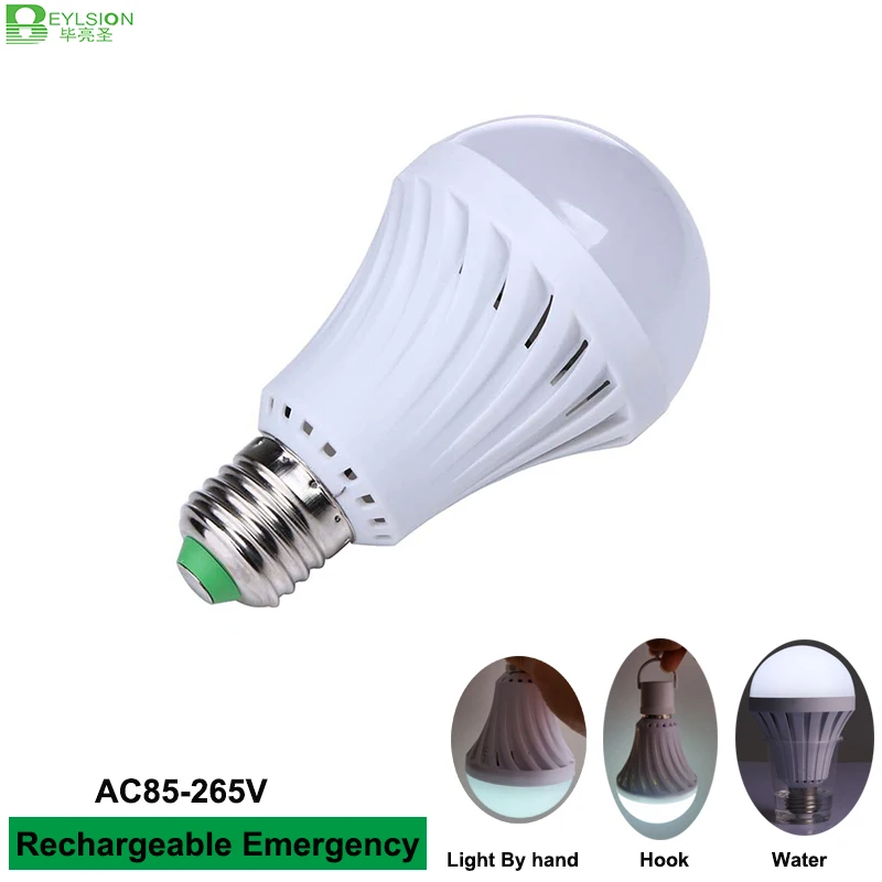 BEYLSION USB Rechargeable LED Bulb Portable Lighting 9W12W 20W 30W 50W 80W Dimmable LED Gold LED Lamp Outdoor Emergency Lighting