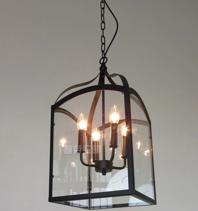 Nordic American country retro loft minimalist designer models industrial restaurant bar living room chandelier | Освещение