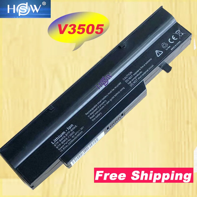 Аккумулятор HSW для ноутбука Fujitsu Esprimo Mobile V5505 V5545 V6505 V6535 Pro Amilo V3405 V3505 V3525 V8210 Li1718 Li1720