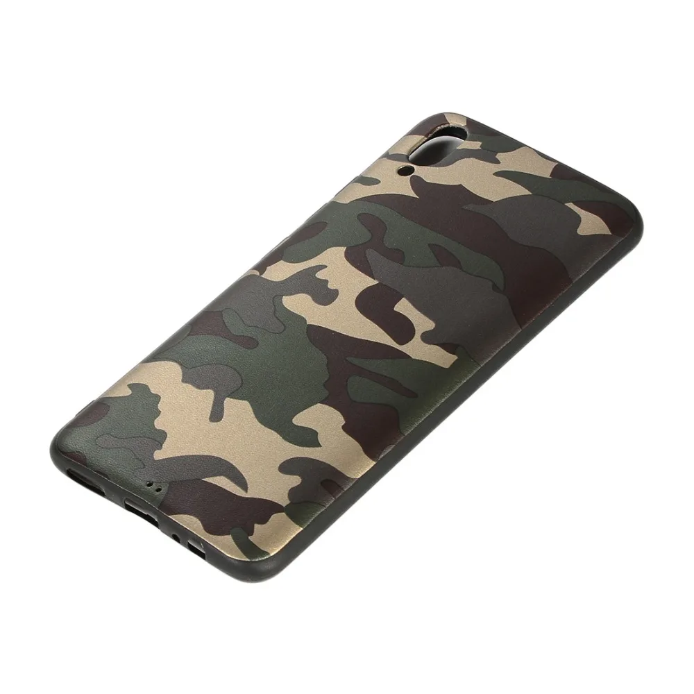 Army Green Back Case For Vivo V11 V9 Y85 Y71 Y81 Y83 Pro Soft TPU Silicon Phone Cover Camouflage Pattern Gel Protective |