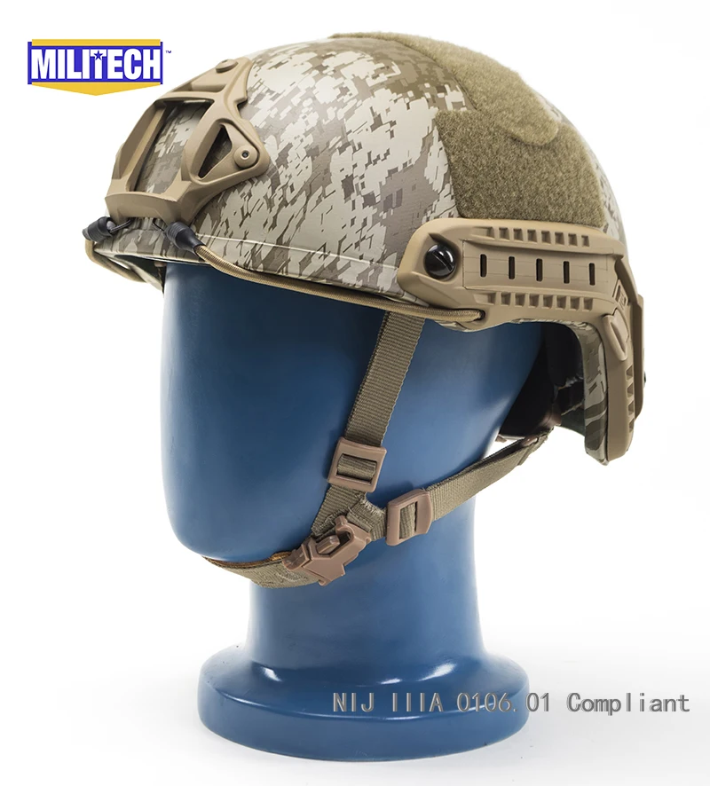 ISO сертифицированный MILITECH AOR1 Делюкс червячный циферблат NIJ уровень IIIA