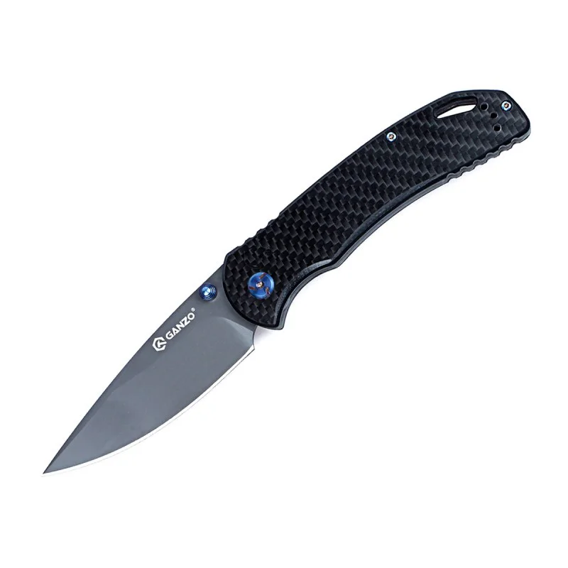 Ganzo G7531 жар-F7531 58-60HRC 440C G10 или углеродного волокна ручка складной Ножи уличный кемпинг тактический нож Карманный