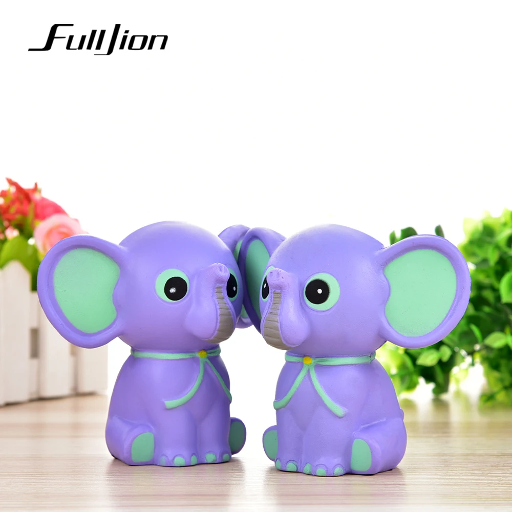 Fulljion Squishy слон Новинка кляп игрушки Squish приколы розыгрышки сюрприз весело снятие