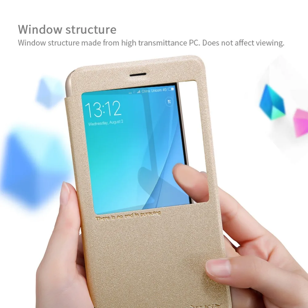 NILLKIN Флип PU + PC кожаный жесткий чехол для Xiaomi mi A1 телефон сумка 5X смарт просмотра