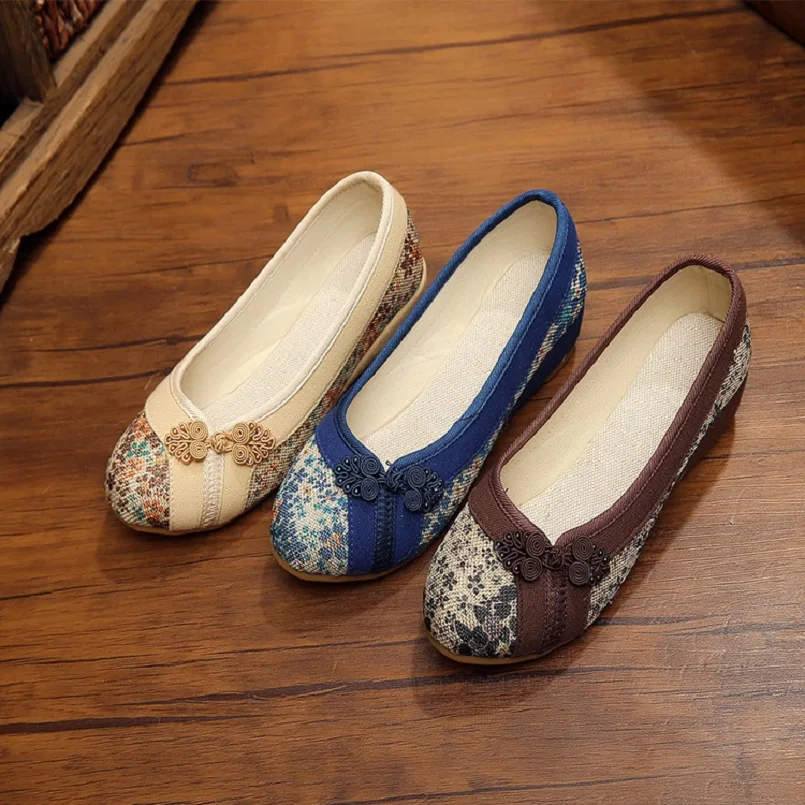 Zapatos De Mujer симпатичная женская обувь на плоской подошке легкая бежевая без