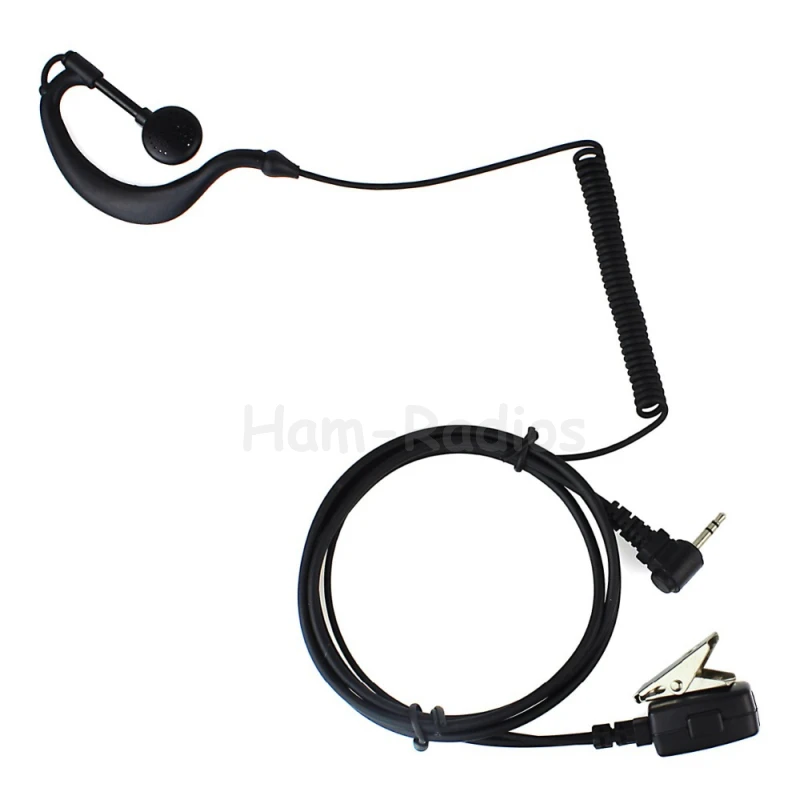 

New Black 1 Pin PTT MIC Earpiece Headset for Motorola Radio T5920 T5950 T6200 T6210 T6220 T6250