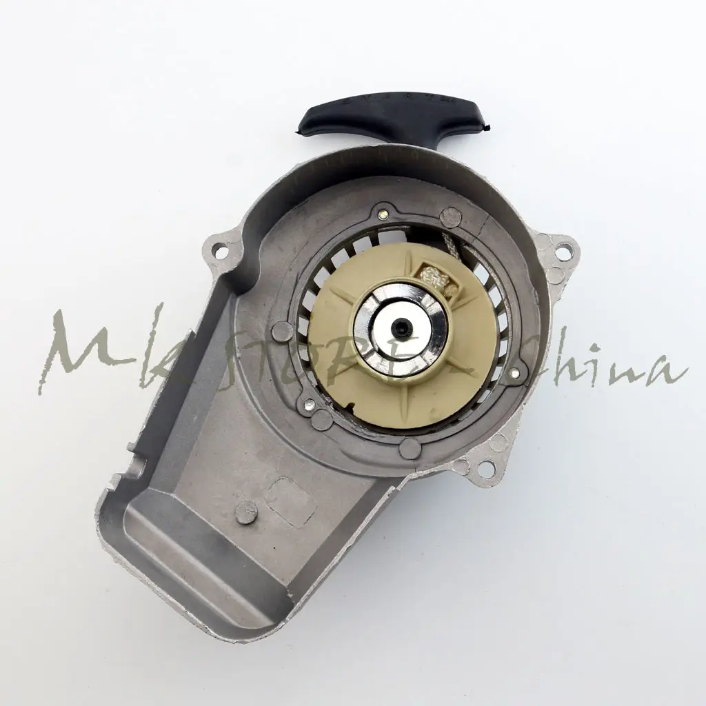 Серебряный сплав легко ручной стартер для 47-49cc мини дети гарнитура Pit Pocket