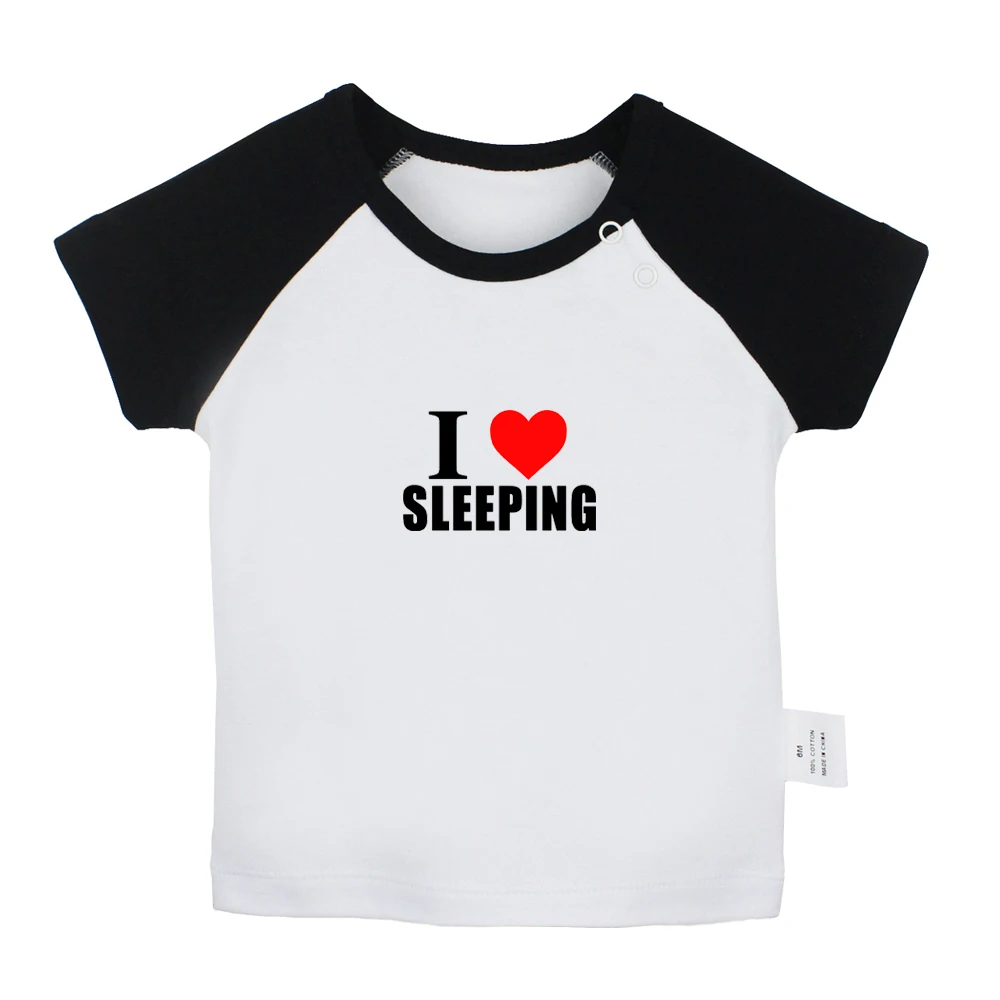 Футболки серого цвета для новорожденных с надписью I Love Sleeping Dragon Ball Z Goku EYE OF HORUS Keep