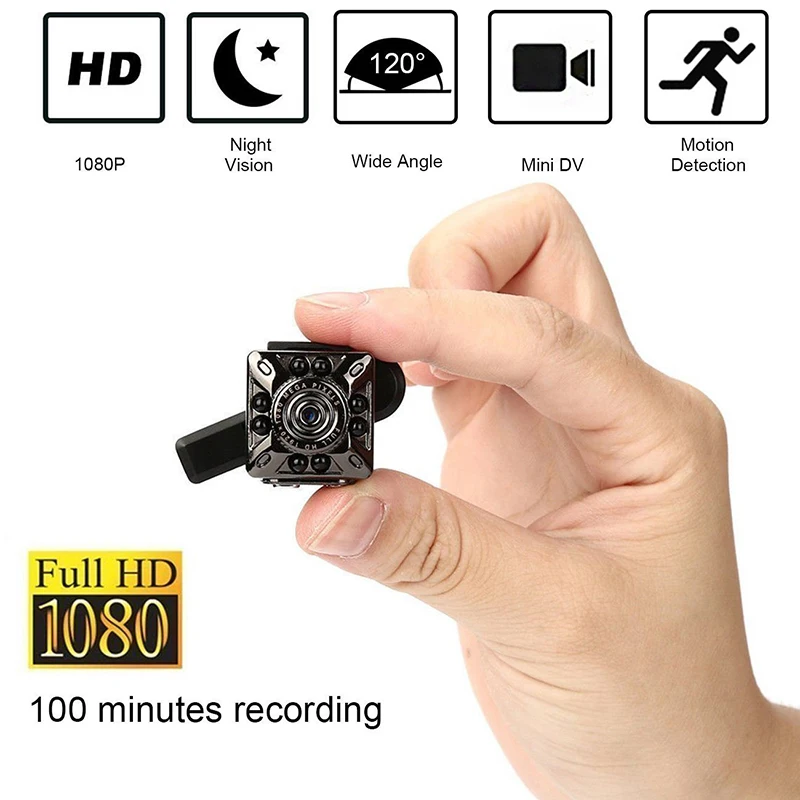 SQ10 мини Беспроводной Камера Регистраторы HD движения Сенсор Micro USB Full 1080 P
