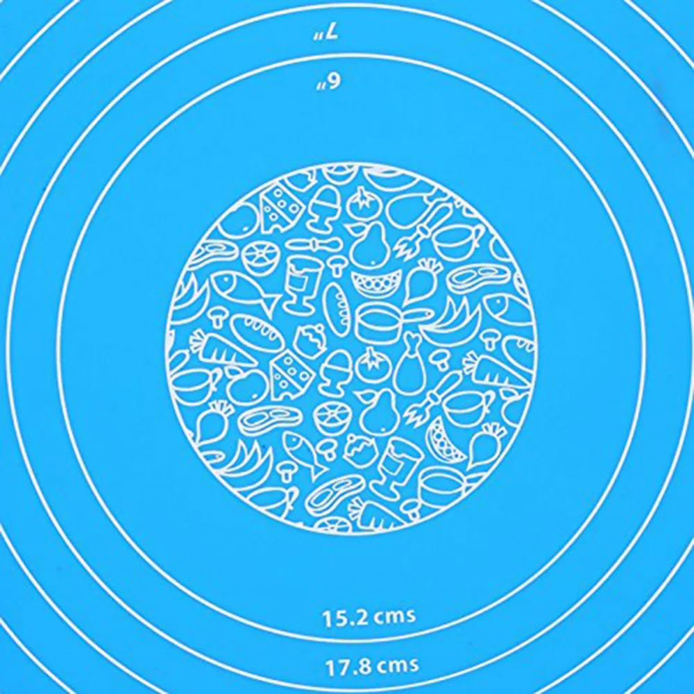 40*30 см силиконовый коврик для выпечки с весы раскатки теста коврик помадка, кондитерские изделия коврик с антипригарным покрытием жаропрочная посуда, Кулинария Инструменты