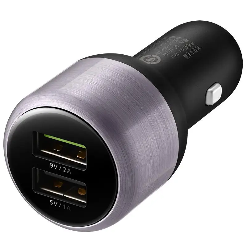 HUAWEI Honor автомобиль Быстрая Зарядное устройство Dual USB перегружать 9V2A супер заряда