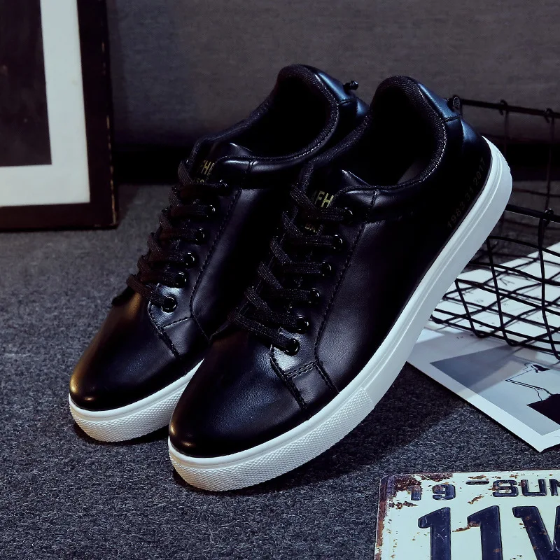 Mexemina 2018 New Men's Leather Casual Shoes Spring Summer Fashion White Sneakers Breathable Men Soft | Обувь