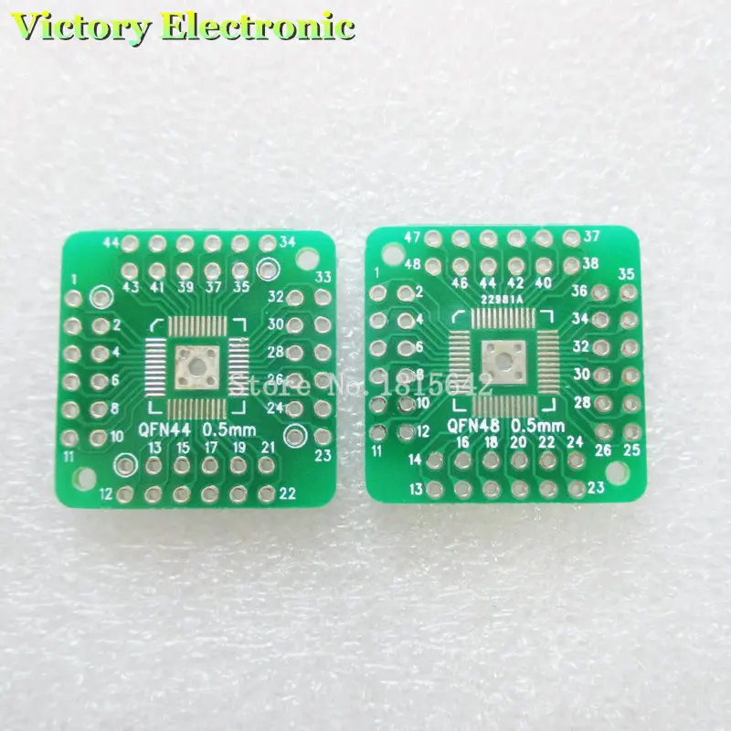 10 шт./лот HTQFP QFN48 для DIP48 QFN44 QFP48 QFP44 PQFP LQFP DIP PCB SMD адаптер пластина шаг плата|pcb board|smd