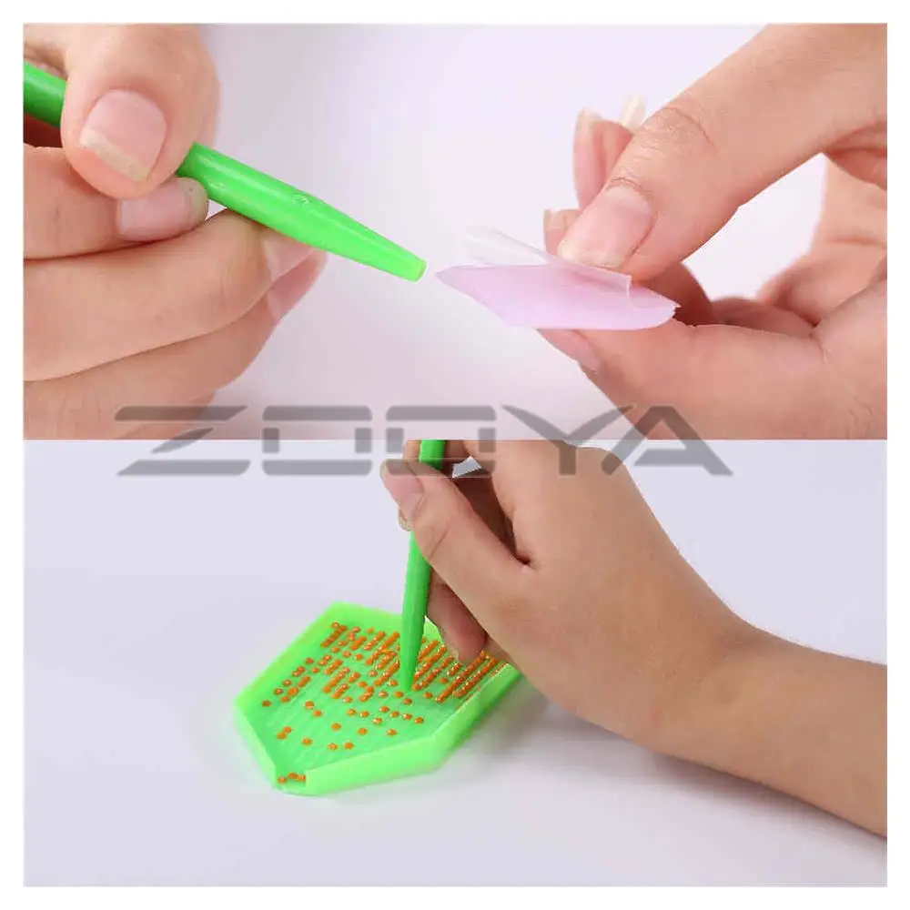 ZOOYA DIY Алмазная вышивка алмазная живопись ваза на столе мозаика ромашки круглая