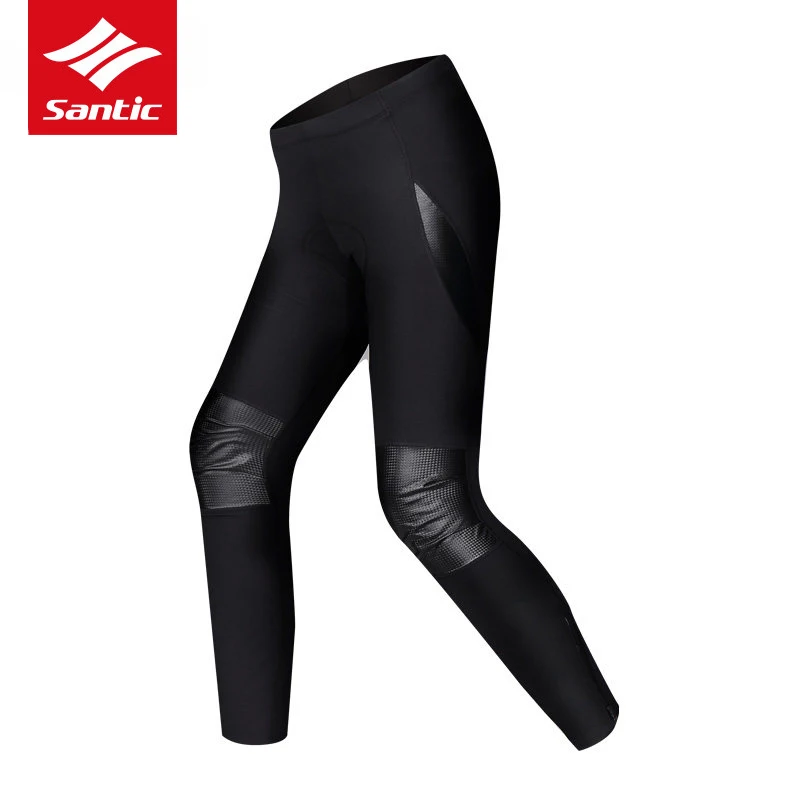 Зимние велосипедные штаны Santic ветрозащитные для горного и шоссейного велосипеда