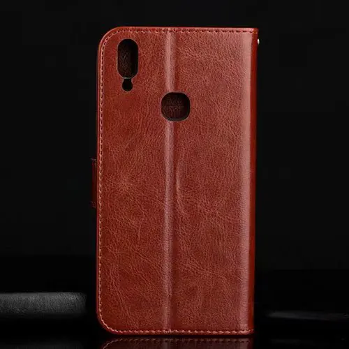 Чехлы для huawei Honor 8X Флип Кожа PU задняя Бумажник Обложка с держатель карт