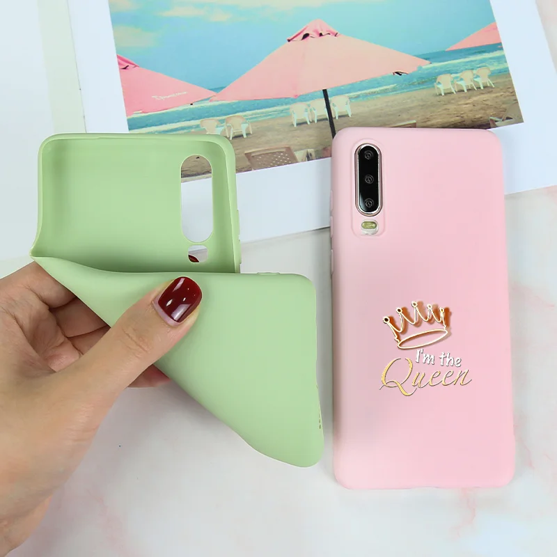 Мягкий чехол с цветами для Huawei P20 PRO Mate 20 P30 P 10 30 P9 P10 Lite силиконовый из ТПУ