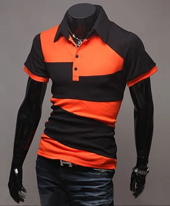 Рубашки поло с короткими рукавами уличная мода хит цвет дизайн Джокер оптовая