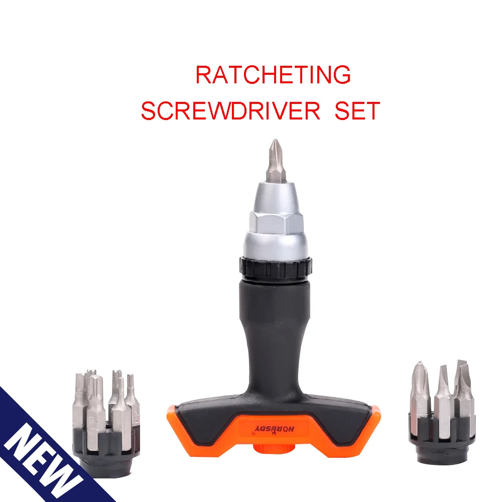 Destornillador Screwdriver Set Freeshipping12pcs Mini Portable Ratcheting Bits Multitool Household Hand Tools Torx Ad1050 | Инструменты