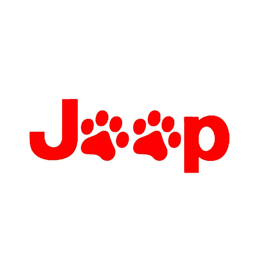 23,8 см X 10,4 см для Jeep Wrangler, кошка, собака, лапа, принт, виниловый бампер, наклейка s, для автомобиля, грузовика, окна, коробки для инструментов, настенная наклейка для ноутбука, ноутбука