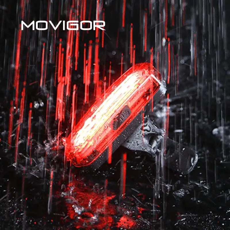 Movigor 120 люмен USB Перезаряжаемые Велосипедный Спорт фонарь светодиодный