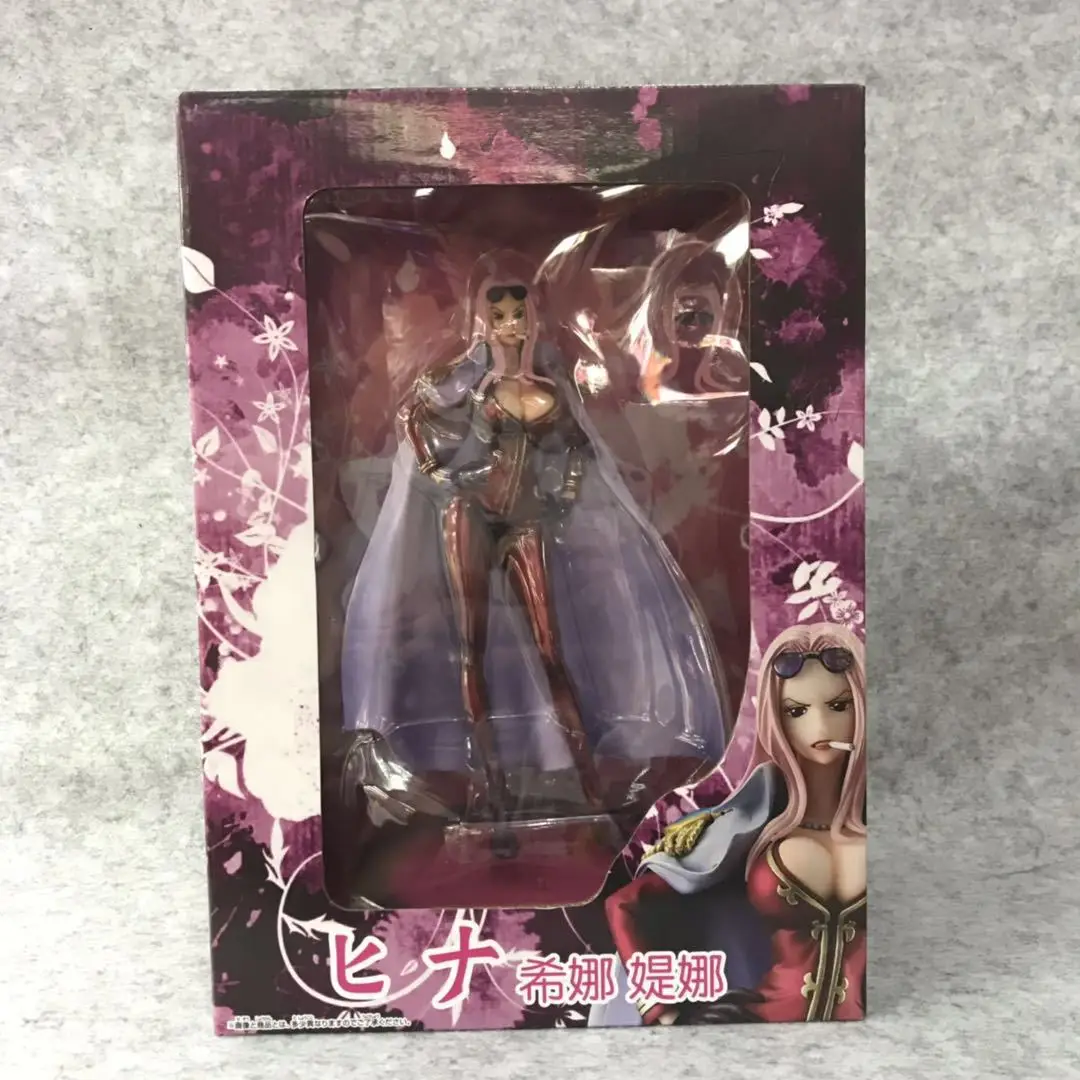 

Anime One Piece Hina Smocking Sexy Girl Action Figure Model Toys