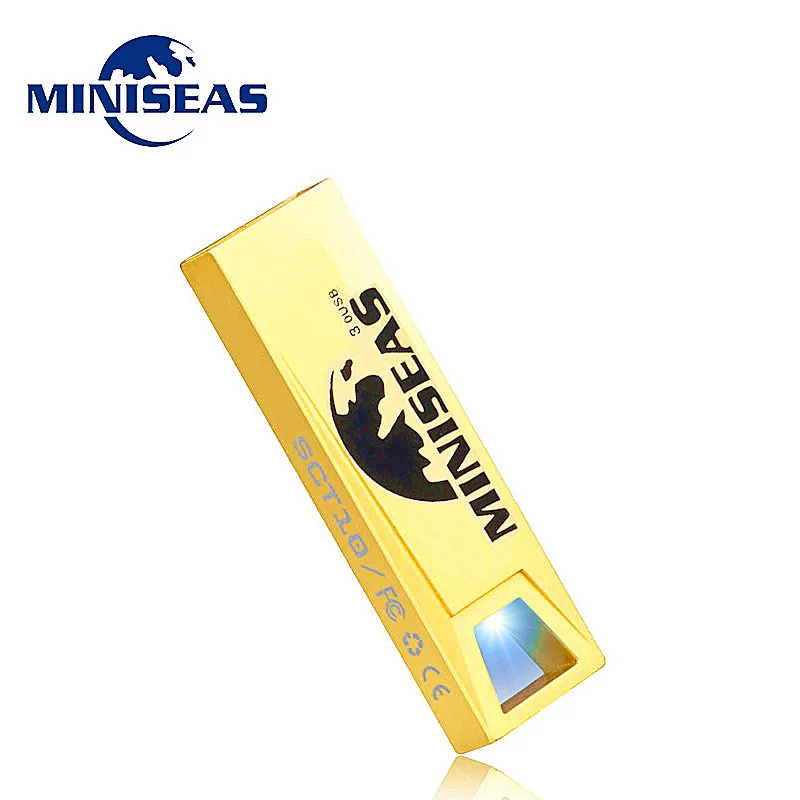 USB флеш накопитель Miniseas 4 цвета крутой металл 8 ГБ 16 32 64 флешка карта памяти для