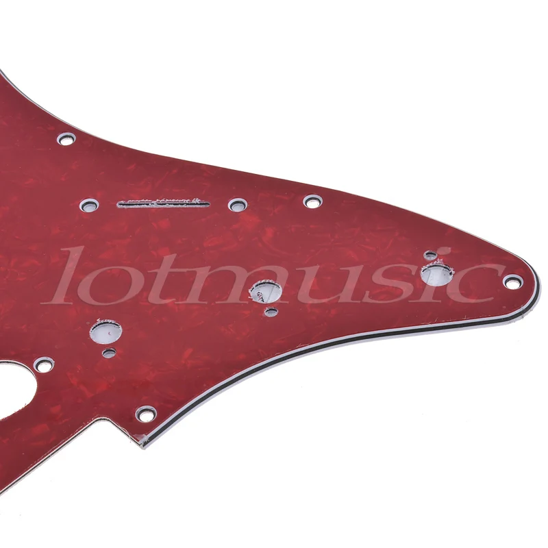 Электрогитары Накладку К Царапинам Пластина для Fender Strat Части Замена 3 Слоя