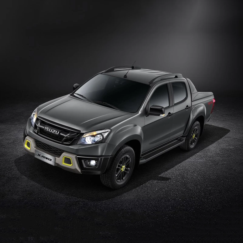 Пользовательские для izusu dmax pickup наклейки 2 шт. Крутые гонки полосы градиент