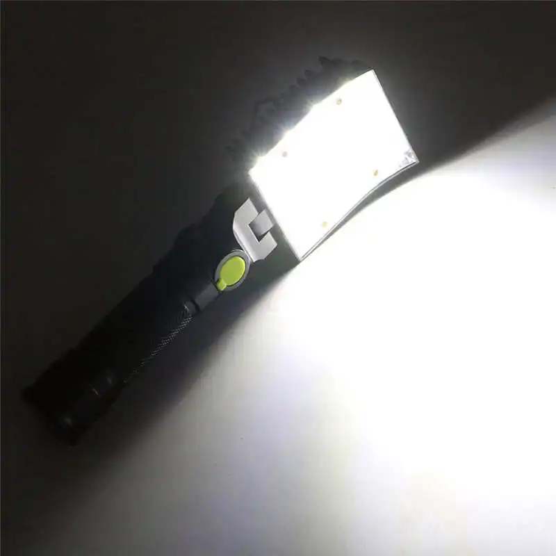 Новый светодиодный фонарик магнитный мощный t6 lamparas de techo usb Перезаряжаемый