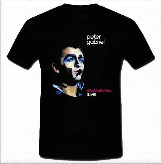 Питер Габриэль Солсбери Хилл английская певица songwriter record рубашка S M L XL 2
