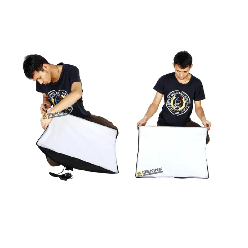 софтбокс для фотоаппарата стойка вспышки и зонта Meking фотостудия освещение Softbox 50