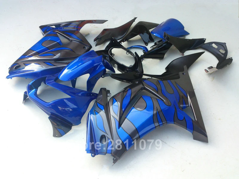 Комплект обтекателей для Kawasaki Ninja 250R EX250 08 09 10 11 12 13 14 ZXR250 2008-2014 TR01 | Автомобили и
