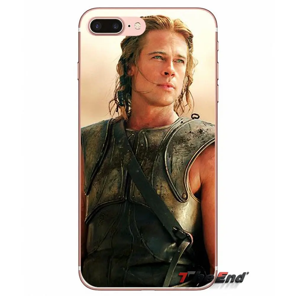 Для iPhone X 4 4S 5 5S 5C SE 6 6S 7 8 Plus Samsung Galaxy J1 J3 J5 J7 A3 A5 2016 2017 Брэд Питт суперзвезда Мужской