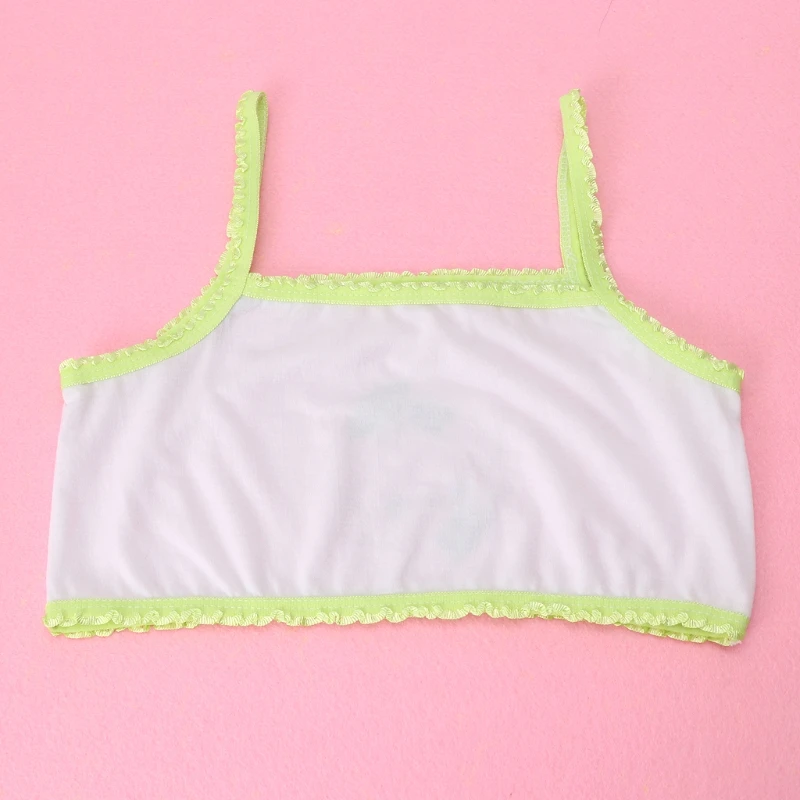 

New Young Girl Training Bra Children Girl Cartoon Printing Bra Teenage Underwear